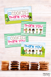 Girl Scout Cookies Thank You Notes