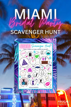 Load image into Gallery viewer, Miami Bachelorette Scavenger Hunt