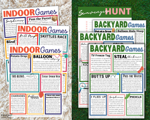 Outdoor Games Chart.pdf Outdoor & Indoor Games for Kids with Directions & Supply List PDF ...