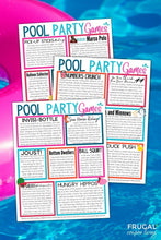 Load image into Gallery viewer, Pool Party Games