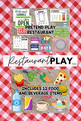 Dramatic Play Restaurant Printables