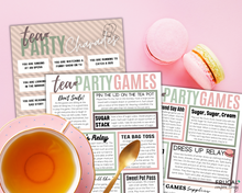 Load image into Gallery viewer, Tea Party Games
