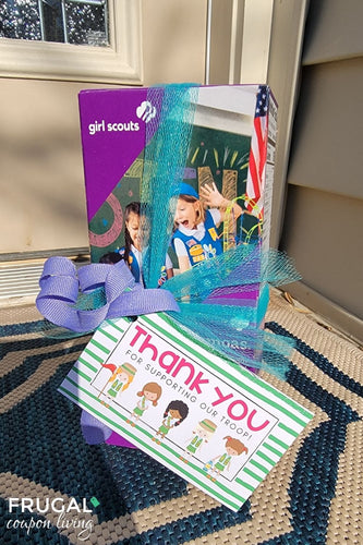 Girl Scout Cookies Thank You Notes