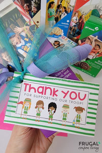Girl Scout Cookies Thank You Notes