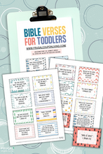 Load image into Gallery viewer, Bible Verses for Toddlers