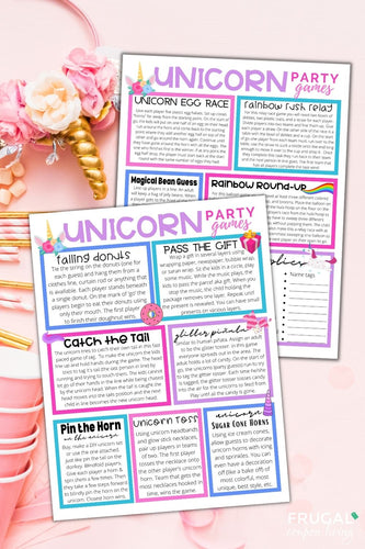Unicorn Party Games