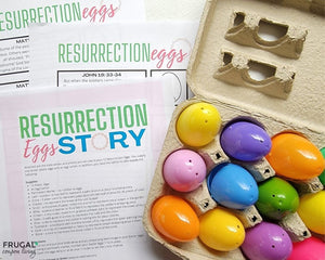 Resurrection Eggs Bible Verses
