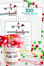 Load image into Gallery viewer, Winter Family Bucket List Bundle