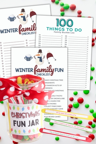 Winter Family Bucket List Bundle