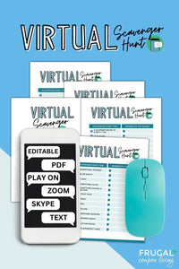 Virtual Scavenger Hunts for Zoom, Skype or Text