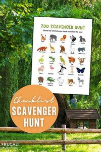 Zoo Scavenger Hunt
