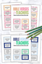 Load image into Gallery viewer, Bible Verses for Teachers