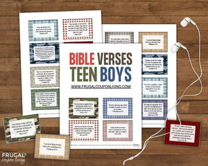 Bible Verses for Teen Boys
