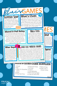 Blue's Party Games