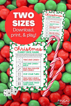 Load image into Gallery viewer, Christmas Candy Dice Game
