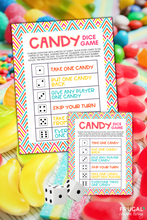 Load image into Gallery viewer, Candy Dice Game Printable