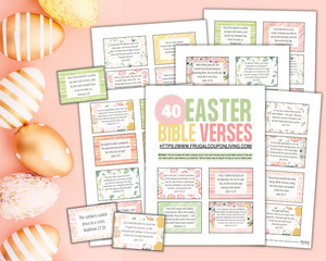 40 Lent or Easter Bible Verses for Kids