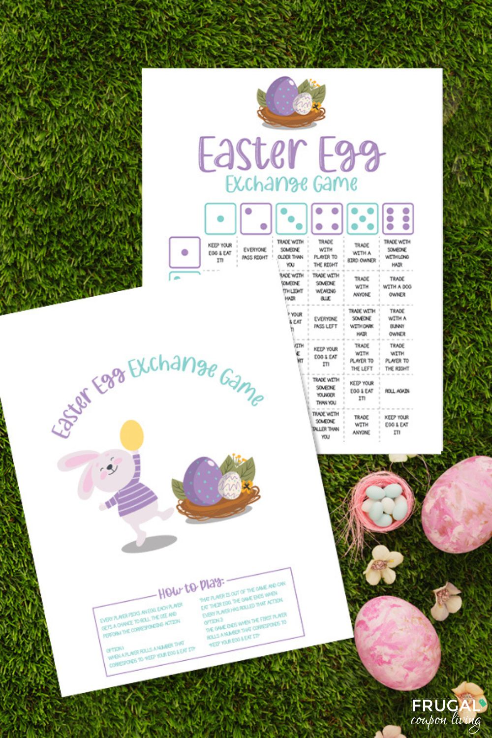 Easter Dice Gift Exchange Game
