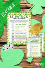 Load image into Gallery viewer, St. Patrick&#39;s Day Candy Dice Game