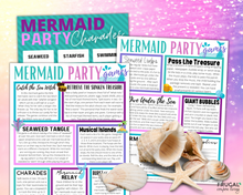 Load image into Gallery viewer, Mermaid Party Games