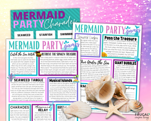 Mermaid Party Games
