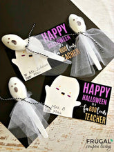 Load image into Gallery viewer, Fa-Boo-lous Teacher Halloween Gift Tag
