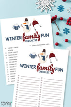 Load image into Gallery viewer, Winter Family Bucket List Bundle