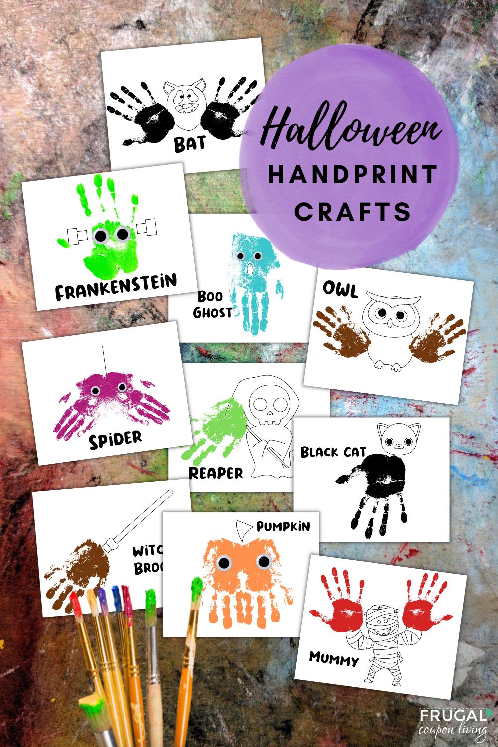 Halloween Handprint Art Set