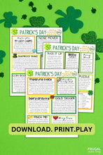 Load image into Gallery viewer, Minute to Win it St. Patricks&#39; Day Games