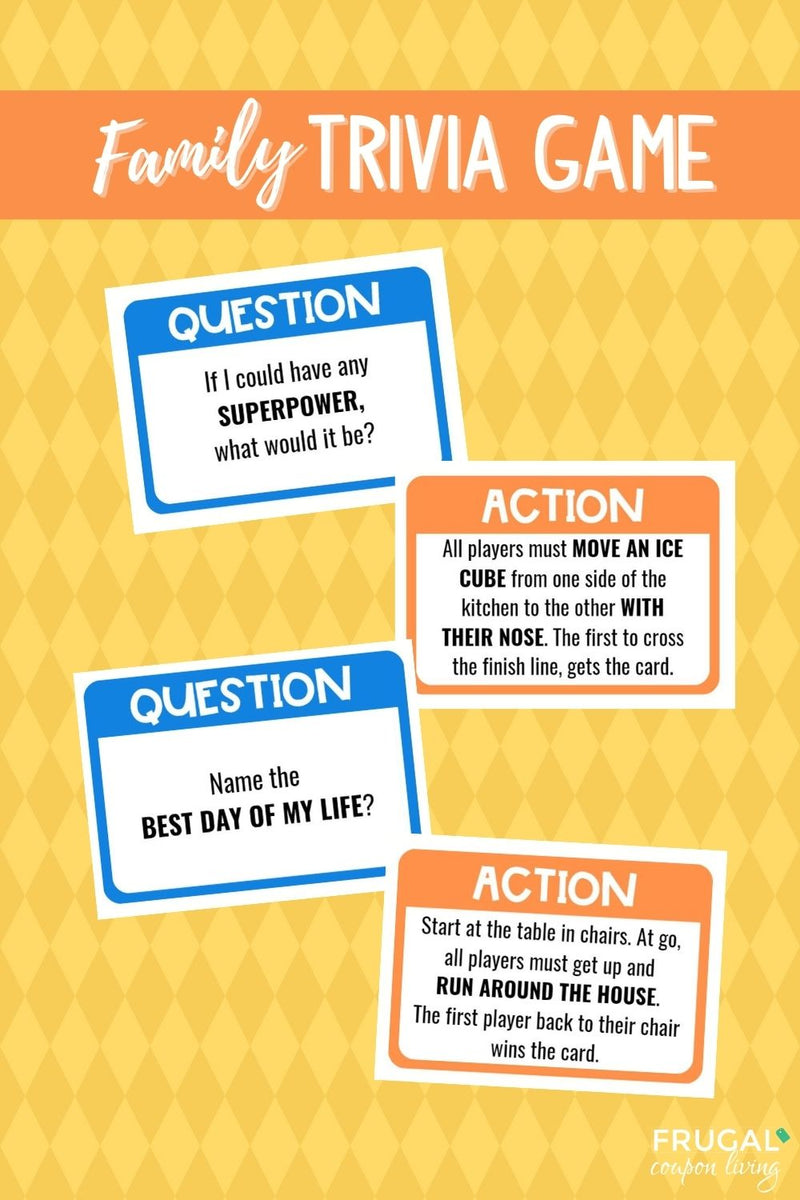 Family Trivia Game Cards – Frugal Coupon Living