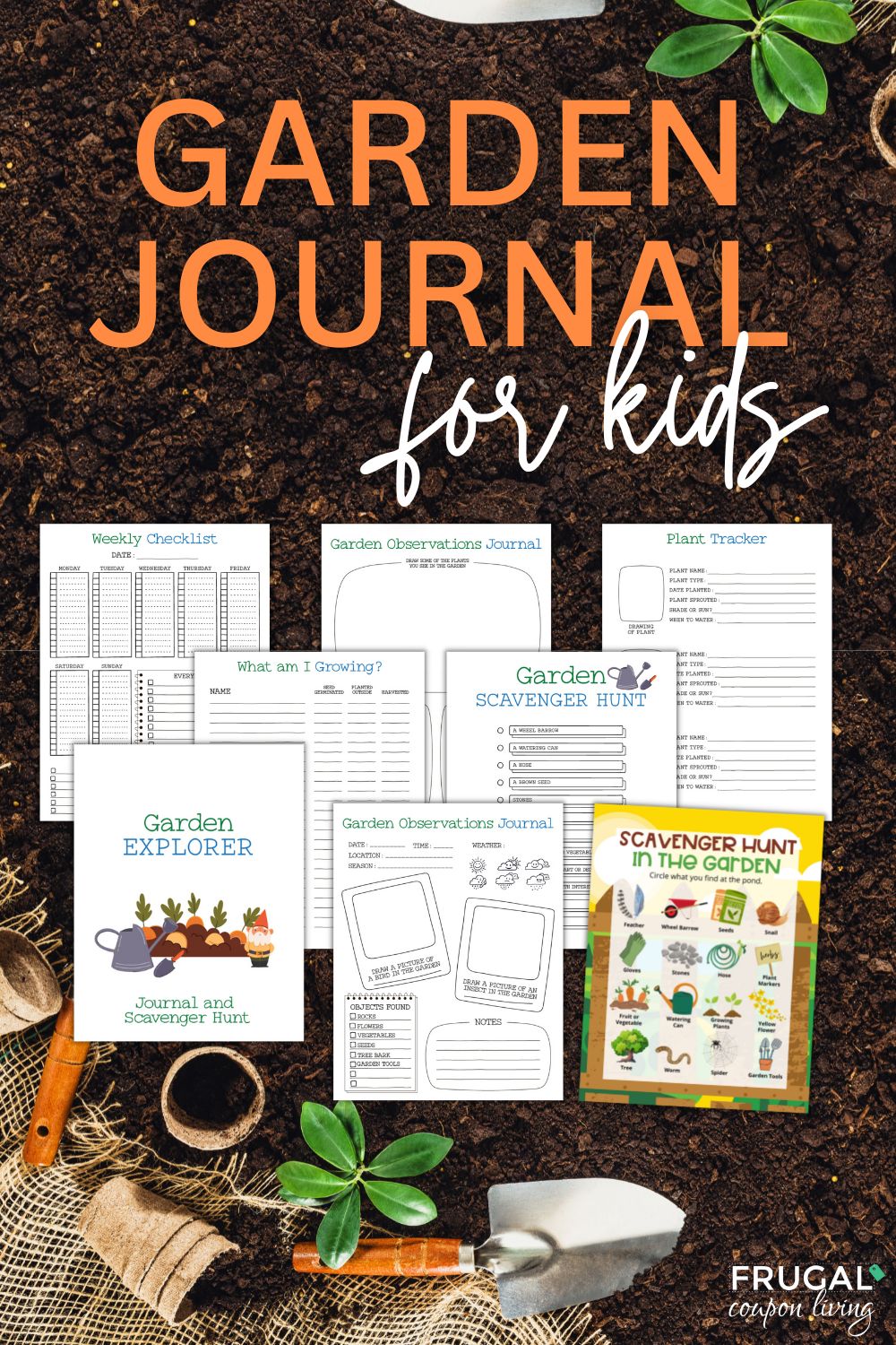 Garden Journal for Kids