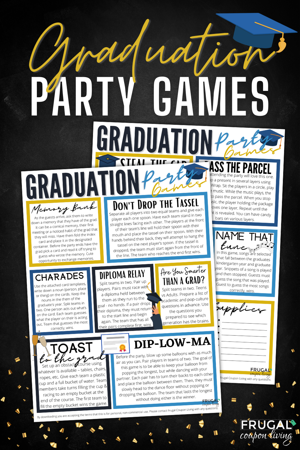 Graduation Party Games