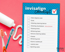 Load image into Gallery viewer, Best Invisalign Accessories Checklist
