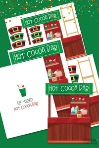 Elf-Sized Hot Cocoa Booth