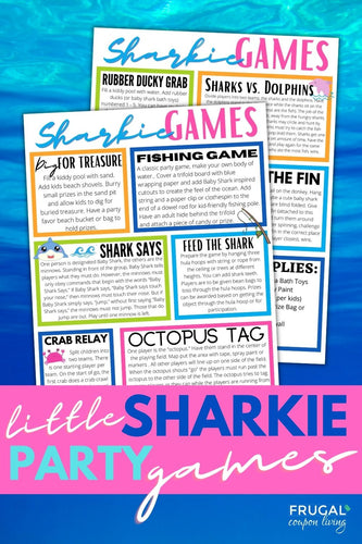 Shark Themed Party Games