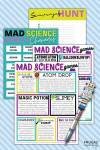 Mad Science Party Games & Activities