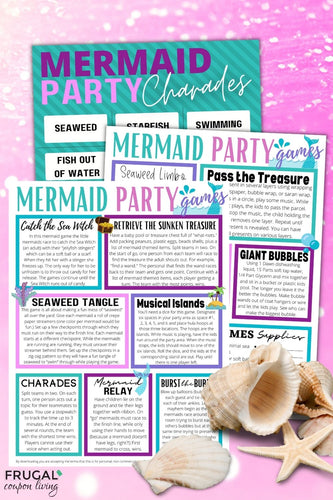 Mermaid Party Games