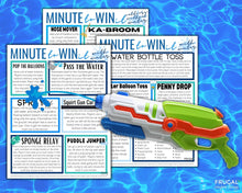 Load image into Gallery viewer, Outdoor Minute to Win it Games with Water