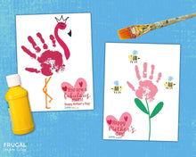 Load image into Gallery viewer, Mother&#39;s Day Handprint Art Set
