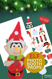 Photo Booth Elf Props