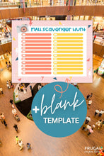 Load image into Gallery viewer, Mall Scavenger Hunt Checklist Printable Set