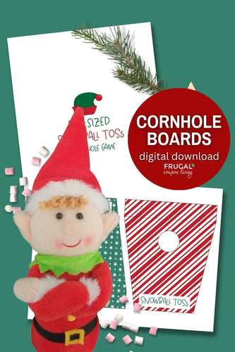 Elf-Sized Cornhole Board