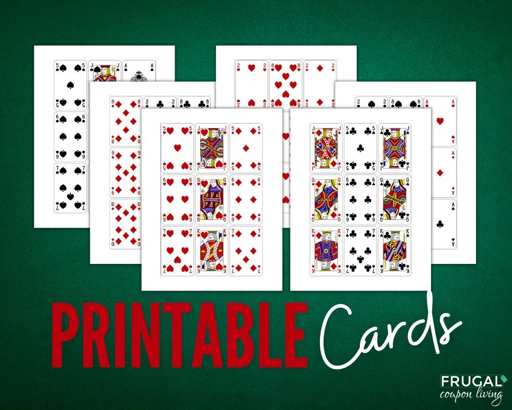 20 of the Best Playing Card Games with a Standard Deck - Print