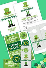 Load image into Gallery viewer, You&#39;ve Been Shamrocked St Patrick&#39;s Day Gift Idea