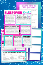 Load image into Gallery viewer, Sleepover Party Games