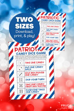 Load image into Gallery viewer, Patriotic Candy Dice Game