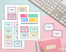 Load image into Gallery viewer, Bible Verses for Teen Girls