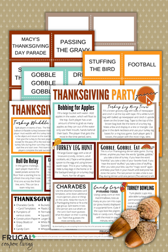 Thanksgiving Party Games