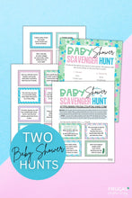 Load image into Gallery viewer, 4-in-1 Baby Shower Scavenger Hunt Set