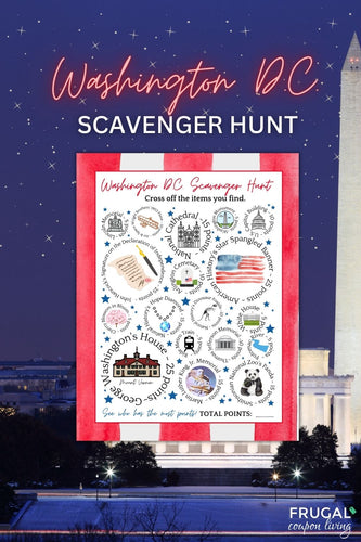 Washington D. C. Scavenger Hunt